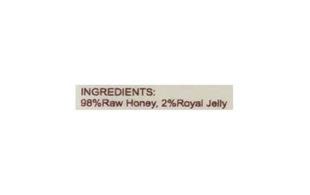 Superbee Raw Honey Enriched with Royal Jelly   Glass Jar  250 grams